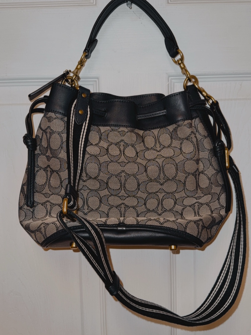 Coach Sold Out Custom Field Bucket Bag c2177 c3853